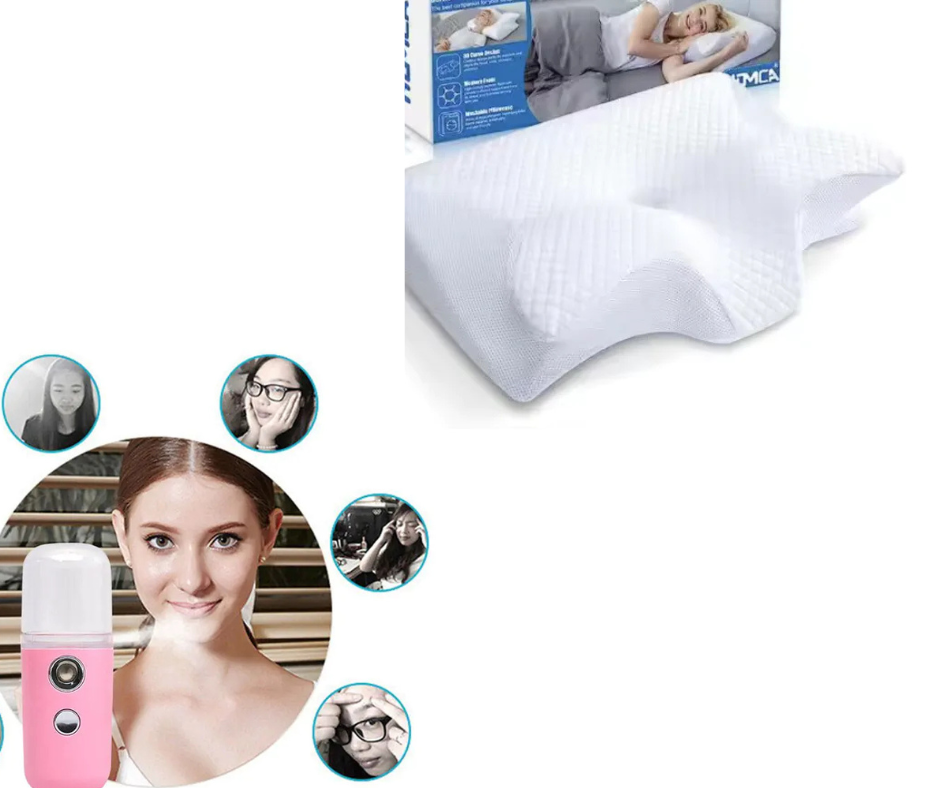 Nacken Therapiekissen und Aromatherapie-Diffusor